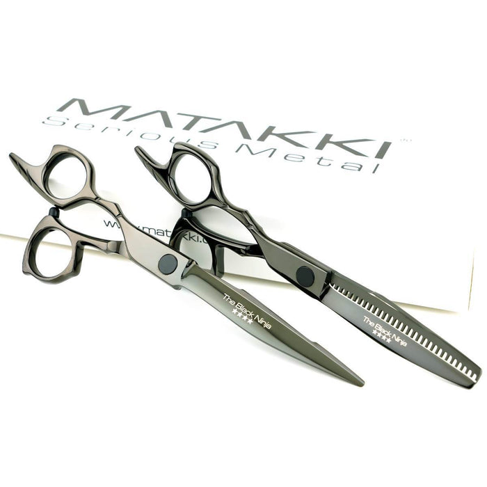 Matakki Left Handed Scissor Set - Black Ninja