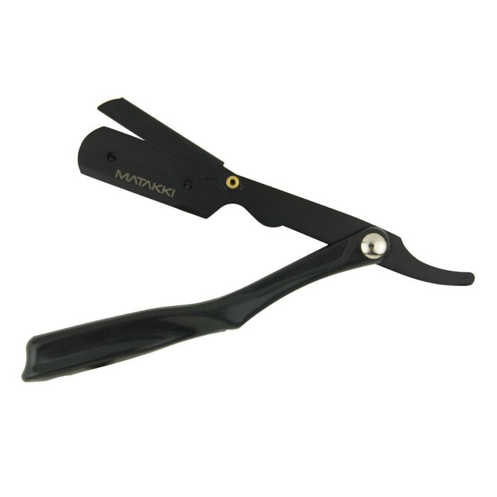 Matakki The Shavette Shaving Razor - Black