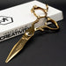 Matakki Ltd Edition The Beast Gold Titanium Professional Haircutting Scissors