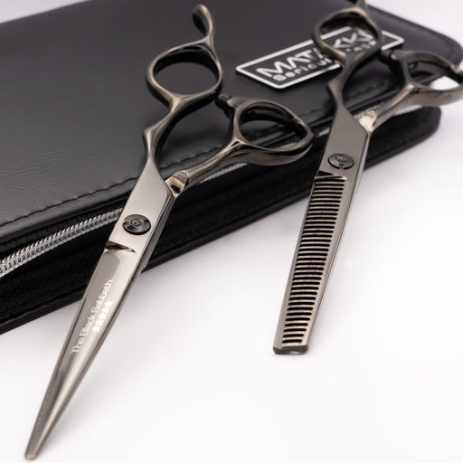 Matakki Black Sabbath (Black Titanium) Scissor Set