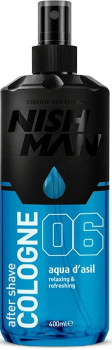 NISHMAN Aftershave Cologne 400ml - 06 Aqua D'asil