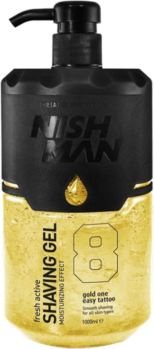 Nishman Shaving Gel 'Gold' 1000ml