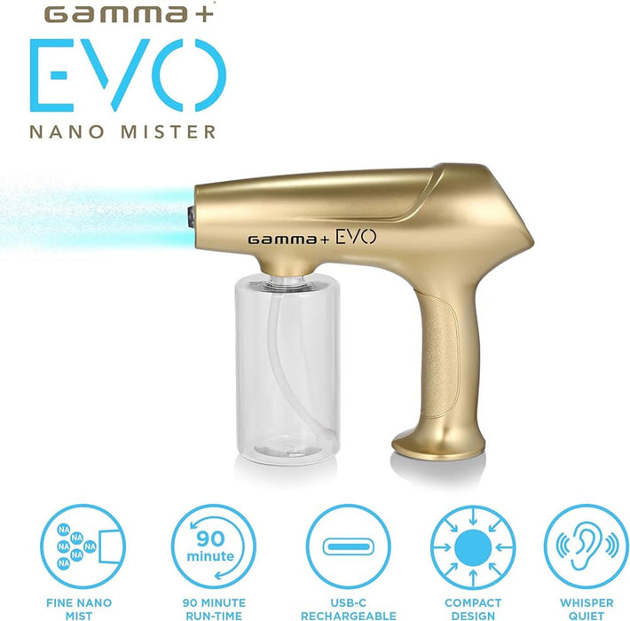 Gamma+ Evo Nano Mist Gun - Gold