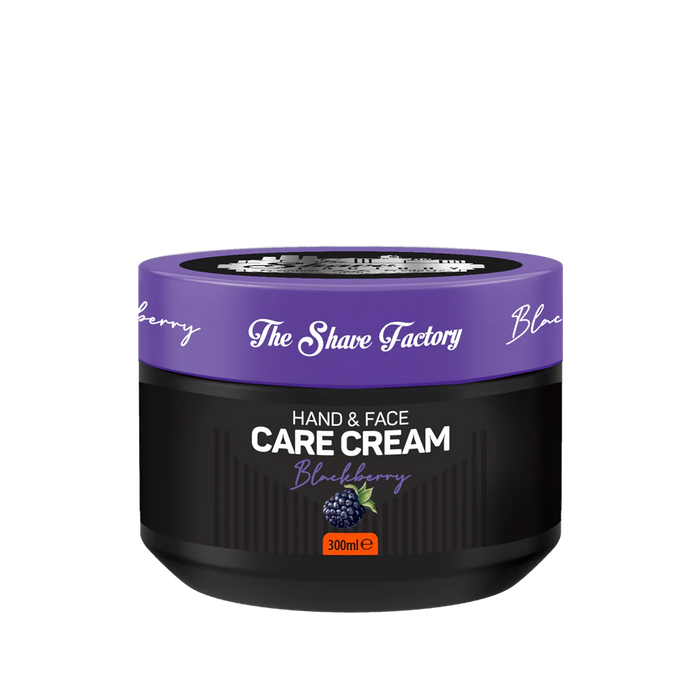 The Shave Factory Hand & Face Cream - Blackberry (300ml)