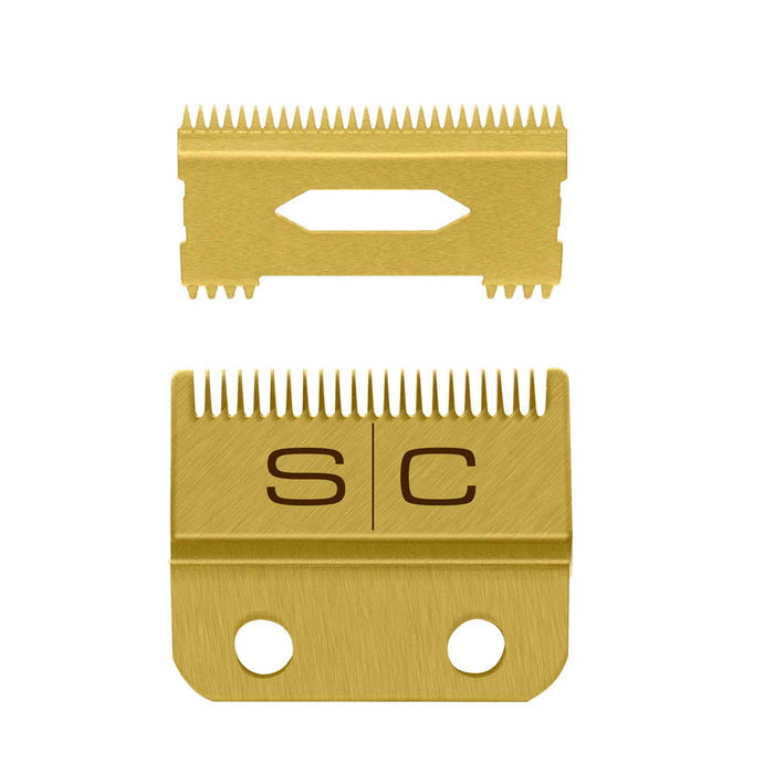 Gamma + StyleCraft Gold Clipper Fade  Blade Set