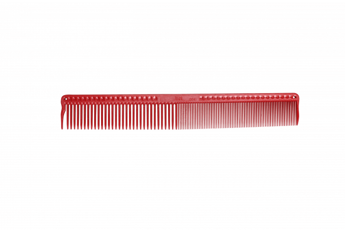 JRL Fine Cutting Comb J304 7.4" Red