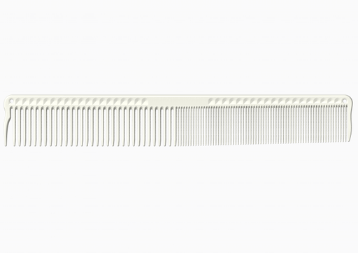 JRL Fine Cutting Comb J304 7.4" White
