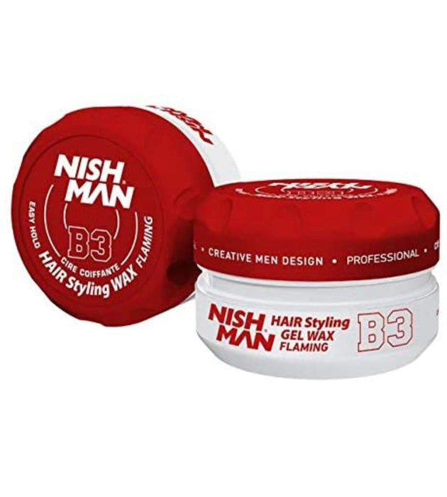 Nishman B3 Styling Aqua Wax - Ultra Strong Hold 150ml