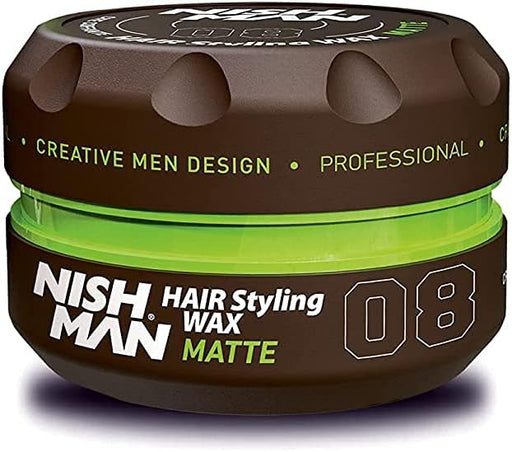 Nishman 08 Hair Styling Wax Matte  - 150ml