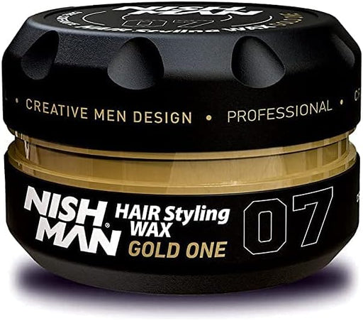 Nishman 07 Styling Gold One Aqua Wax - Ultra Strong Hold 150ml