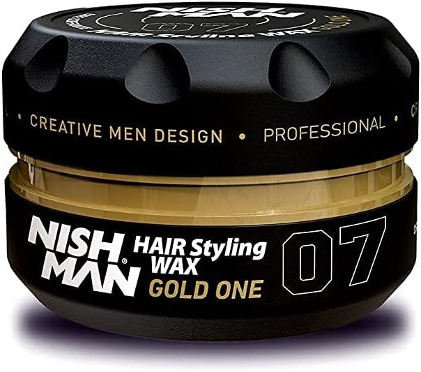 Nishman 07 Styling Gold One Aqua Wax - Ultra Strong Hold 150ml