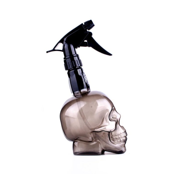 Skull Spray Bottle - Charcoal