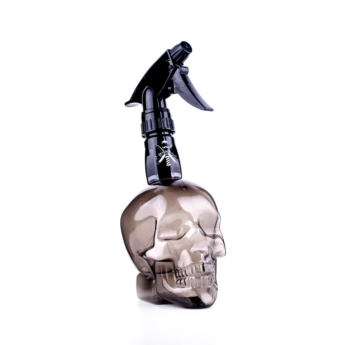 Skull Spray Bottle - Charcoal