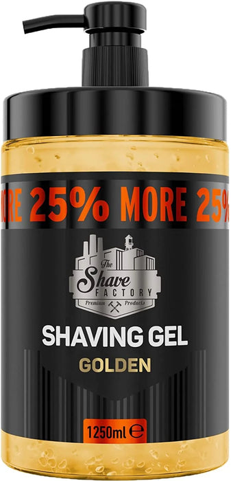 The Shave Factory Golden Shaving Gel - 1250ml