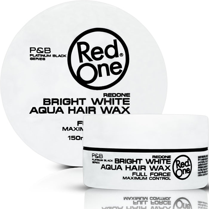 RedOne Hair Styling Aqua Wax Bright White 150ml