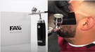 Fab Airbrush Hair Compressor - MCR Barber Supplies