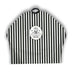 Bandido Striped Cape / Gown - MCR Barber Supplies